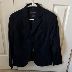 Brooks Brothers Women’s Navy Pinstripe Blazer